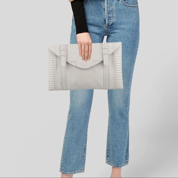 Reece Hudson large leather clutch - Picture 2 of 5